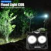 1200mah COB LED Owl Headlamp Charge Headlight with Hook EDC Flashlight for Children Running Fishing Camping with Strong Magnetic