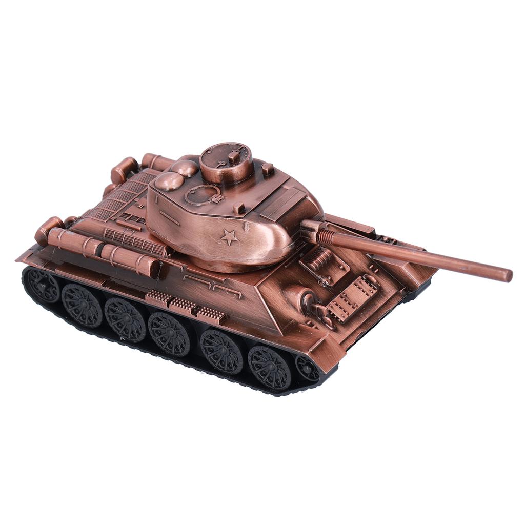 Tank Model Decoration Multi Purpose Retro Design Wear Resistant Military Tank Ornaments for Gifts Souvenirs Collections