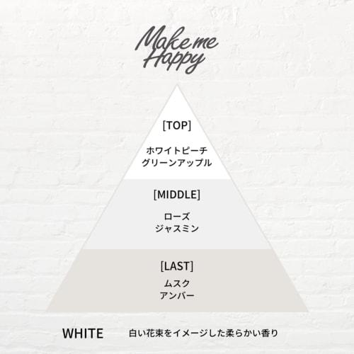 CANMAKE Make Me Happy Eau De Toilette WHITE 8ml (x 1)