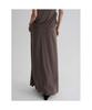 8SECONDS Modal Long Skirt Brown