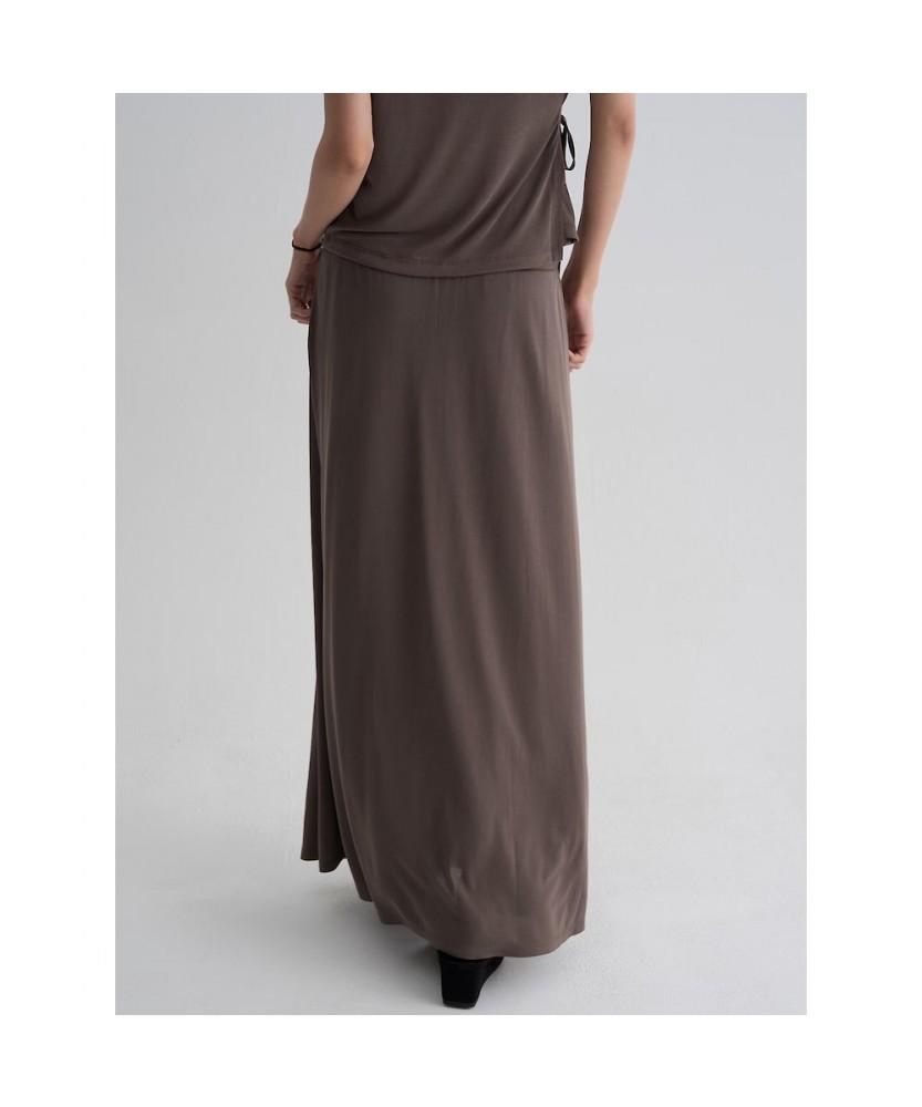 8SECONDS Modal Long Skirt Brown