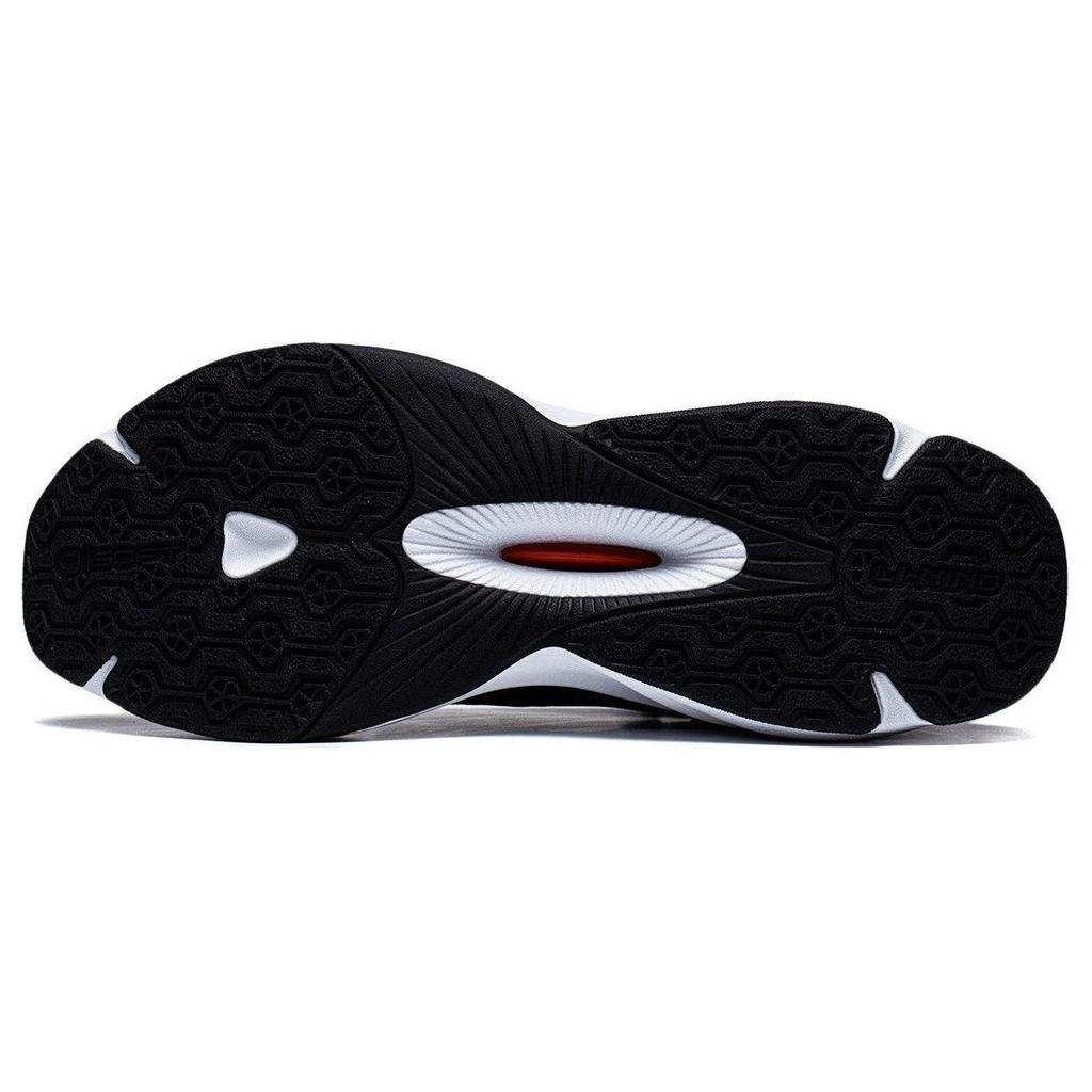 Li Ning Soft Slip Resistant Low Top Casual Shoes Men's Black AGLT051-4