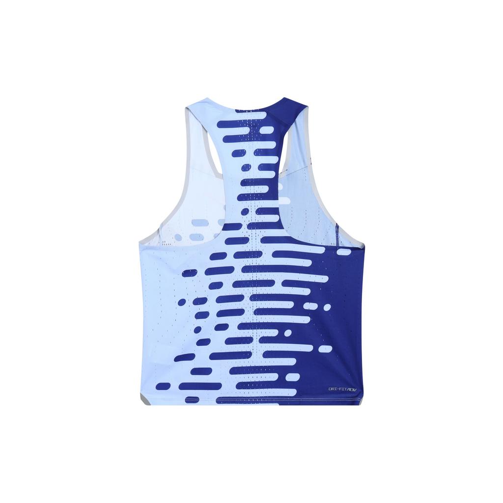 Nike SS23 Alphabet Logo Print Comfortable Tank Top Men Tops Blue DV7715-455