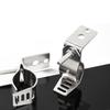 Y4UA Upgrades Handlebar Extension Bracket High Strength Metal Handlebar Expansion Simple Installation for Motorcycles