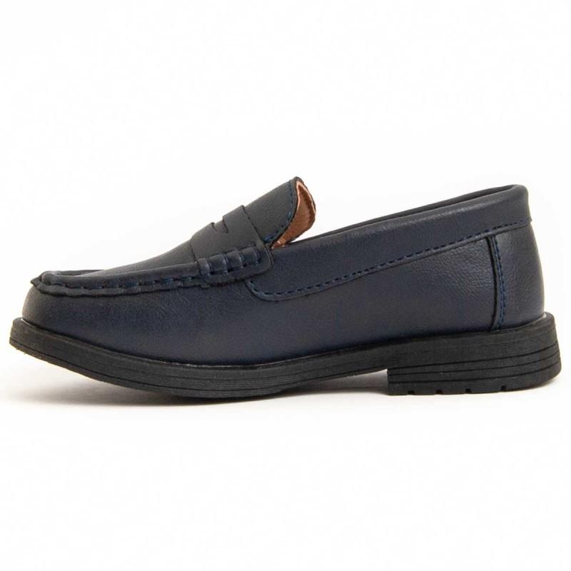 Mocasín Casual Para Niño.  Montevita  Colegialb  96990