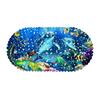 Ocean World Map Balcony Bathroom Mat Hydrophobic Non-Slip Door Mat Swimming Pool Public Places Non-Slip Floor Mat