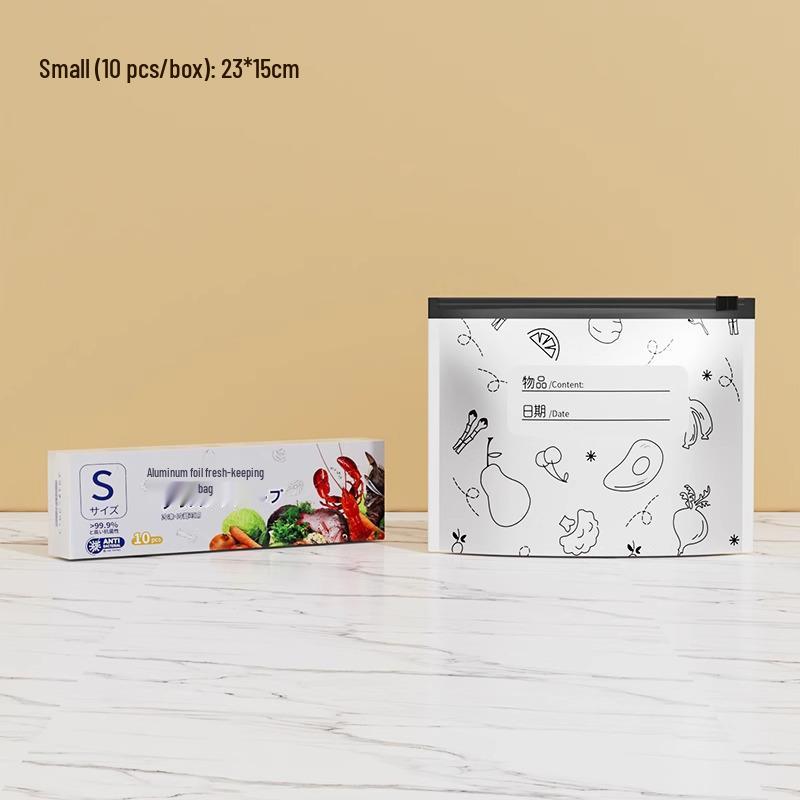 Potravinářské hliníkové fóliové zipové úložné sáčky pro uchovávání čerstvosti, mrazení masa a zeleniny