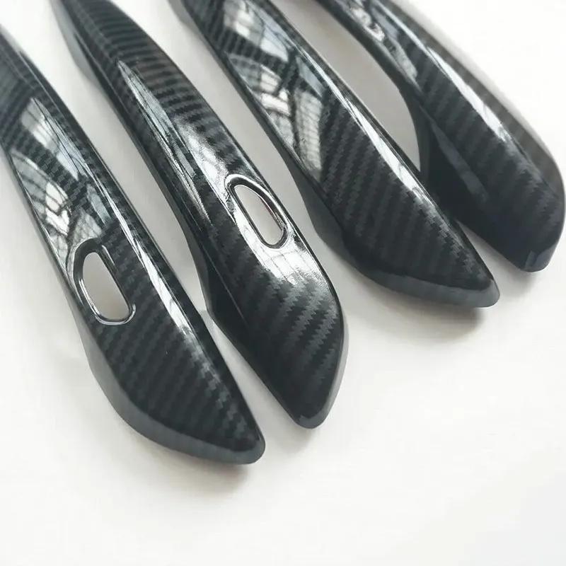 For Mazda 3 Hatchback Sedan (BP) CX-30 (DM)      2024 Car Smart Keyless Door Handle Cover Trim Carbon Fiber