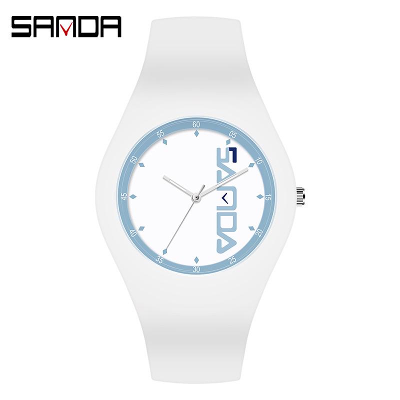 Sanda Trendy Korean Style Digital Sport Watch for Men & Women - Jelly Series