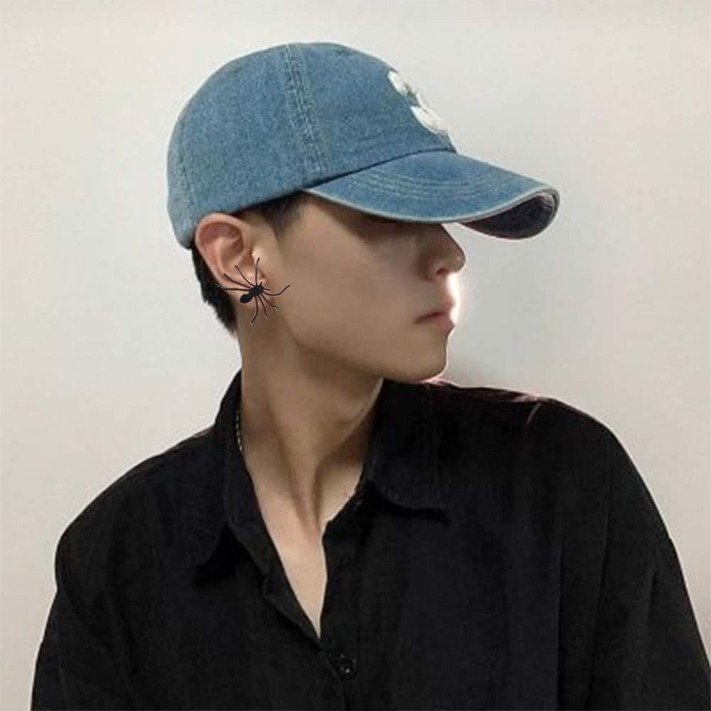 Metal Spider Earrings Hiphop Spider Ear Stud Earrings Fashion Stud Earrings Jewellery