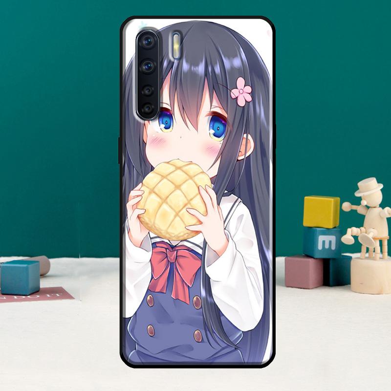 Anime girl cartoon japan cute Phone Case For Oppo A15 A74 A94 A54 A18 A38 A58 A78 A98 A40 A60 A80 A16 A76 A96 A57S A17 A77