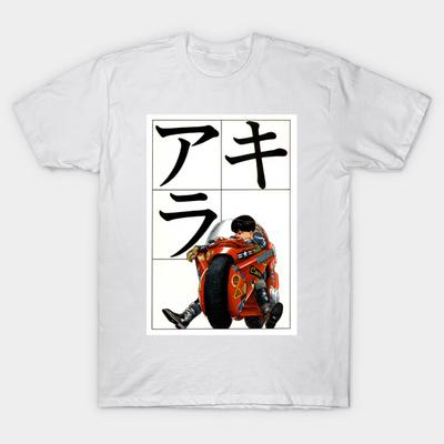 T Shirt Women Kaneda And Bike 2 Harajuku Print Kawaii Tshirt Summer Short Sleeve Female T-Shirt Top Tee