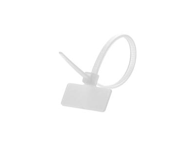 Lanview Cable Tie 152X3.8Mm With White Id Marker, Lvt551140
