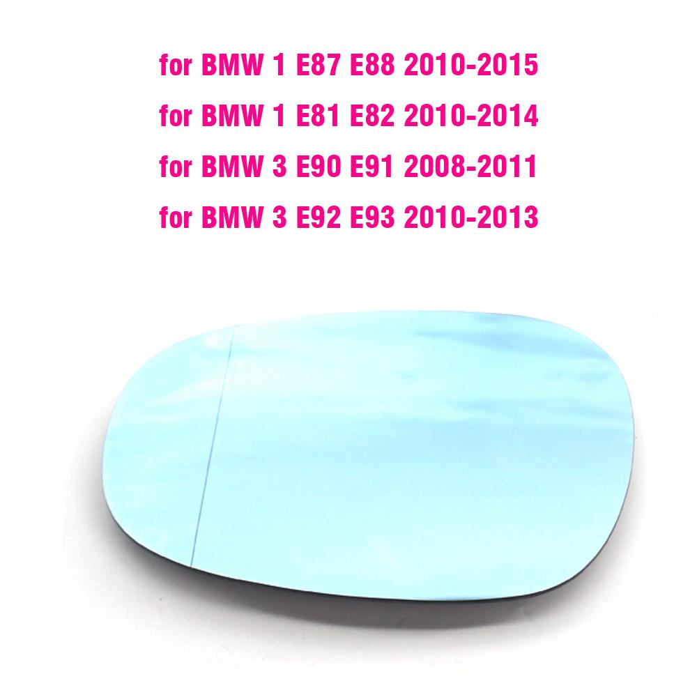 Left Right Wide Angle Heated Mirror Glass For BMW 3 Series E91 E90 E92 E93 LCI Sedan Facelift 318d 320d 320i E80 E81 E87