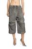 Diesel Women's Bermuda Shorts P-DAYETZ-SHORT-FEM-Q3 A176690IQAX Gray 93R Size 38