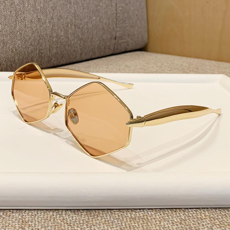 Vintage Rhombus Sunglasses Women For Men Luxury Brand Designer Sun Glasses Punk Popular Outdoor Travel Sexy Shades Uv400