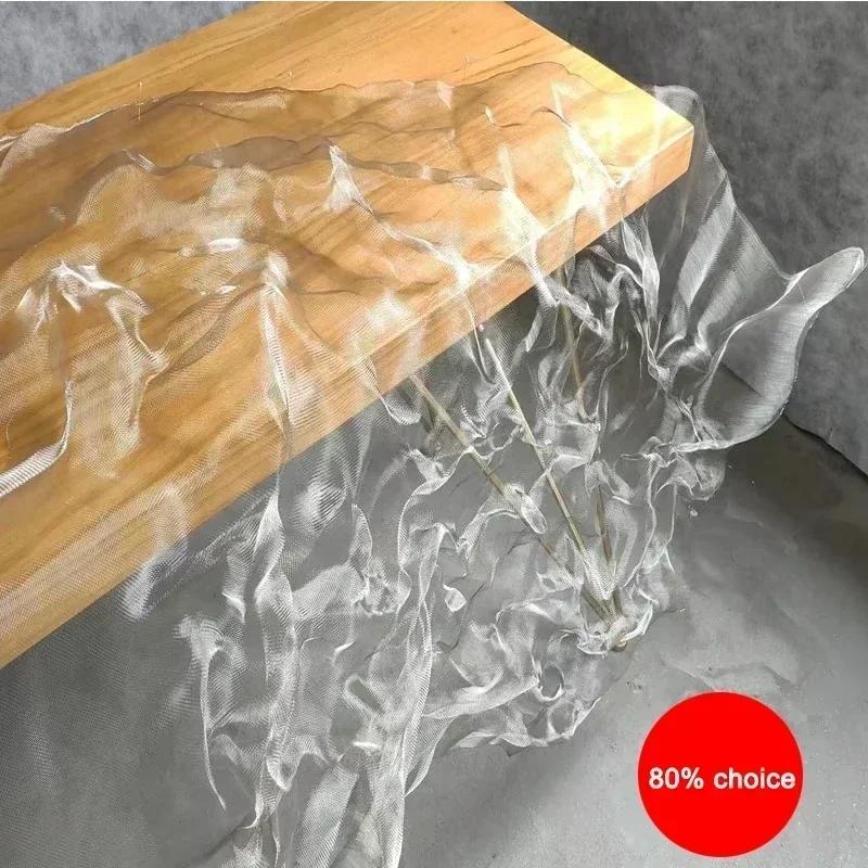 Malla Metálica Decorativa Alambre de Modelado Flexible Malla Metálica Para Boda Red de Techo Nube Flotante Material para Arreglos Florales de Floristería