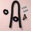 Damen-Gummibänder, Damen-Gummibänder, Damen-Gummibänder, Damen-Gummibänder, Seiden-Lockenband, hitzefreies Haar-Lockenband, machen Sie das Haar lockig