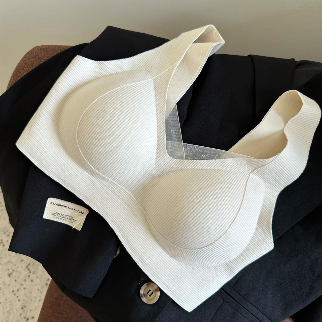 

Женский антигравитационный бесшовный бюстгальтер: Поднимает, согревает и поддерживает осенью/зимой 605 Wide Shoulder Strap, L [105-120 catties]