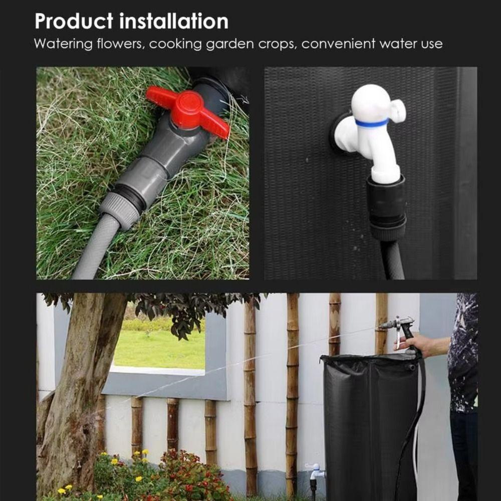 Durable Collapsible Rain Barrel 50-500L Water Storage Container Garden Water Catcher  Garden Tools