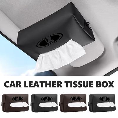 Pour Lada 1/2PCS Sac à Mouchoirs Intérieur de Voiture Boîte de Rangement pour Mouchoirs au Dossier de Siège Porte-Accessoires Xray Granta Largus Kalina Largus Priora