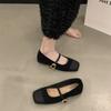Design Sense Niche Retro Mary Jane Shoes Spring and Summer New Shallow Single Shoes