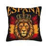 Espana Butterfly Spanish Flag Espanol Spain Spanish Roots Pillow Cover  Soft Cushion Cover Pillow Case For Living Room Sofa