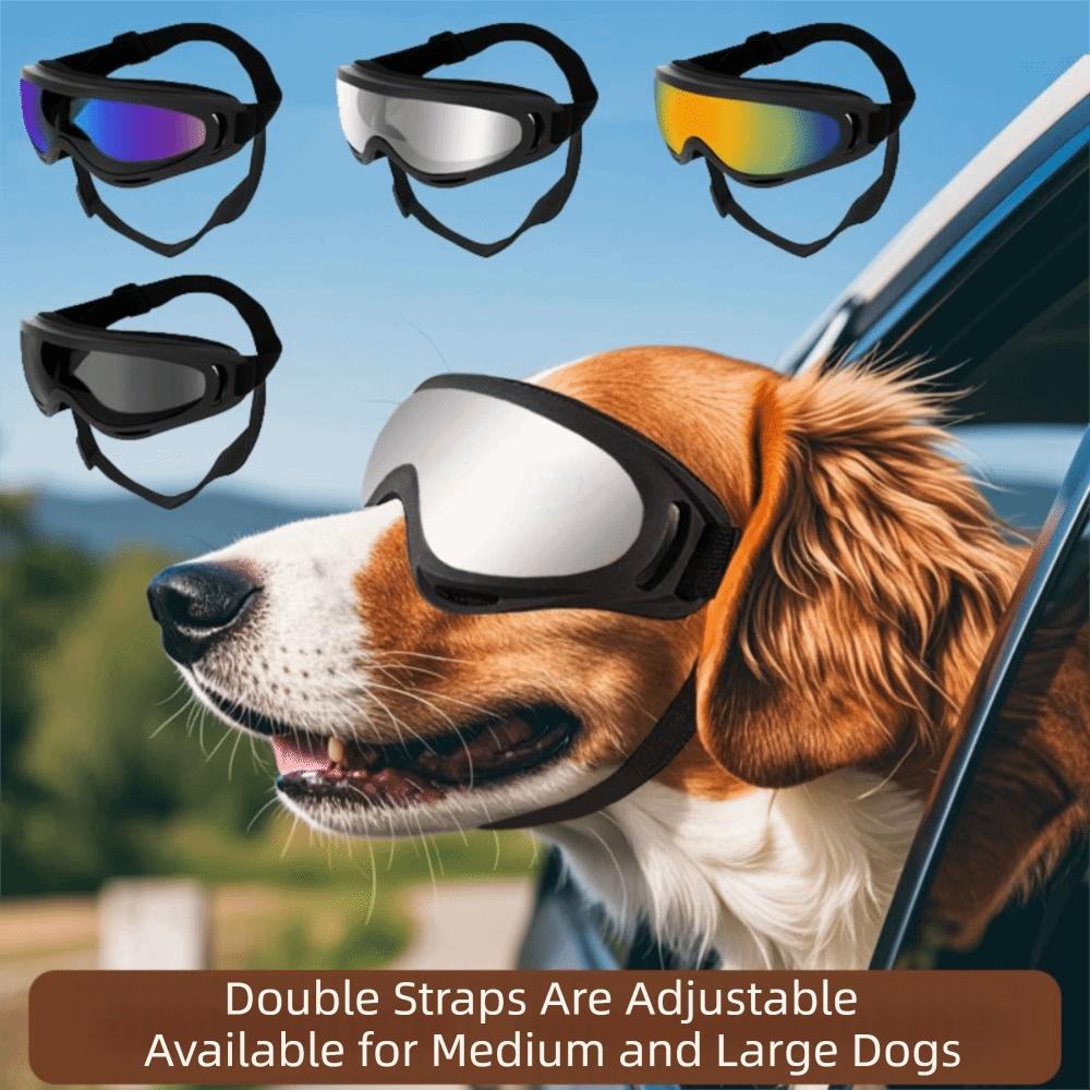 Plastic Pet Goggles Multicolor Anti-UV Pet Sunglasses Windbreak Sun Shading Dog UV Protection Glasses