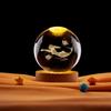 Mermaid Crystal Ball Music Box Night Light - Unique Gift for Birthdays & Holidays