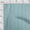 oneOone Cotton Flex Fabric Multicolor Stripe Print Fabric BTY 40 Inch Wide