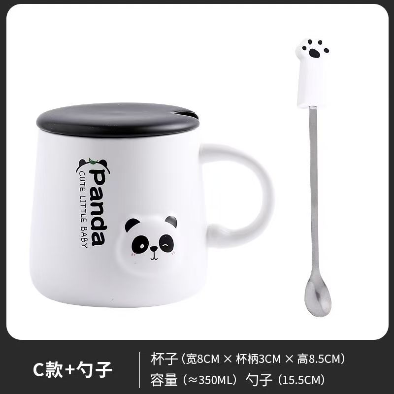 3D Unicorn Ceramic Mug Travel Coffee Mug With Spoon Milk Tea Cup Office Breakfast Drinkware Cup Wedding Birthday Gift Home Decor