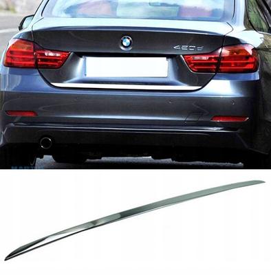 BMW 4 F32 F33 F82 F83 Chrome Trunk Trim - Tailgate Accent - Premium Car Rear Detail - Shine Enhancer Trunk