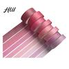 Scrapbooking Decorative Tape 8 Rolls Washi Set, Stickers, Aesthetic Solid Color Tapes Neat Storage Set for Supplies, Journaling Junk Journal, Wrapping