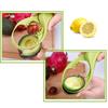 3-in-1 Avocado Slicer Multi-Functional Fruit Cutter Knife Pulp Separator Shea Butter Knife Kitchen Gadgets