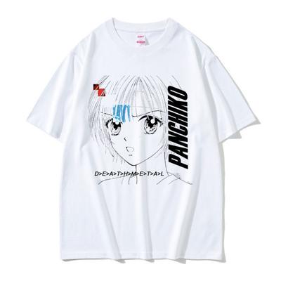 Camiseta Gráfica de Álbum Panchiko DEATHMETAL Rock Band para Hombre y Mujer Camisetas Casuales Vintage Camisetas Masculinas Oversized Ropa Urbana Gótica