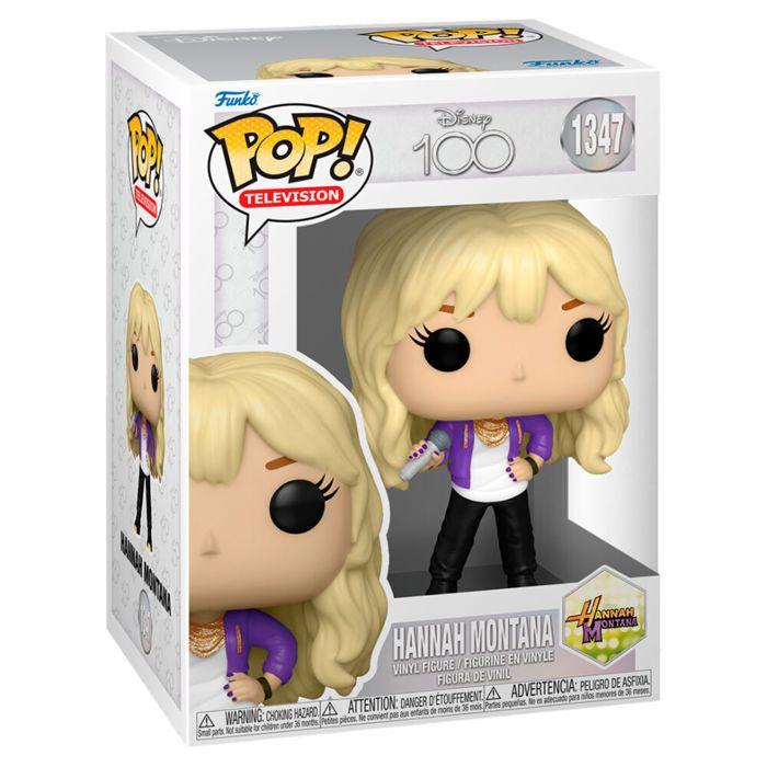 Figurine funko pop - funko - disney 100th anniversary - hannah montana - détails fidèles - à partir de 3 ans