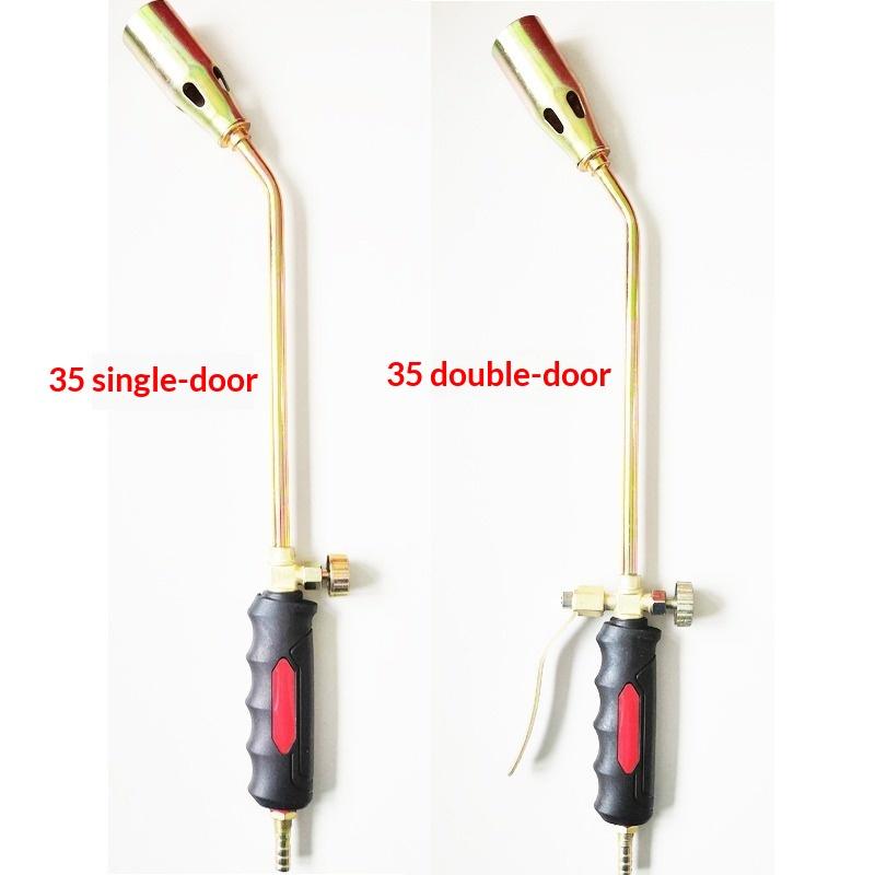 Single Double Switch Lpg Liquefied Gas Torch Portable Flamethrower Spitfire For Outdoor Camping Hiking Bbq Ignition Use