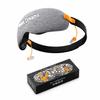 NoiseCanceling Sleep Mask with Integrated Earplugs for Travel and Napping Deep Noise Reduction &