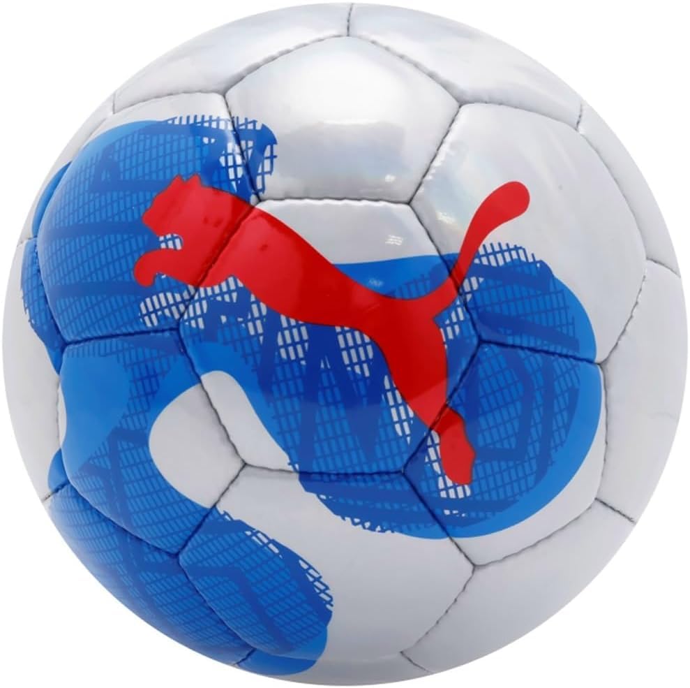 

PUMA Individualrise Graphic Soccer Size Ball, Unisex, HS, White/Ultra Blue/Red (PUMA White-Ultra Blue-PUMA Red), 5, 084954_01
