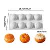 Reusable Orange Shape Cake Mold Non-stick 3D Silicone Mold  DIY Candle Making