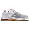 Nike Air Max Alpha Trainer 4 Light Smoke Grey White Herren Sneaker Chile-Red CW3396-006