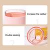 1Pc Transparent Pearl Milk Tea Cup With High Appearance And Cute 14mm Straight Drink Cup