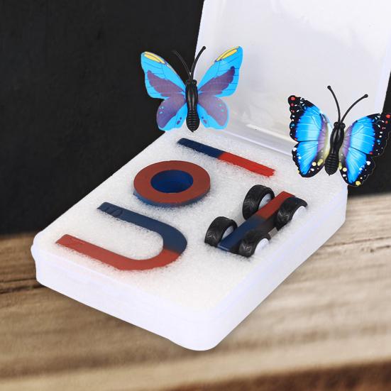 1 Set Magnet Experiment Tool U-Shaped Early Leaning Compact Bar Ring Horseshoe Magnets Basic Physics Aids Tool for Kids