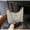 Underarm bag Bucket bag Women's new versatile shoulder messenger bag Women's niche diamond chain Women's bag Small
