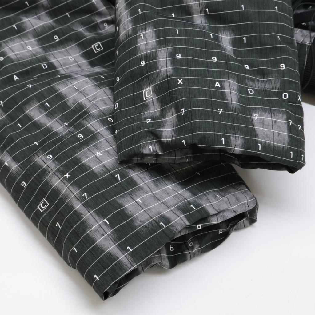 STONE ISLAND FW19 SHADOW PROJECT THERMOGRAPHY DOWN JACKET Jacket L Black multicolorUsed