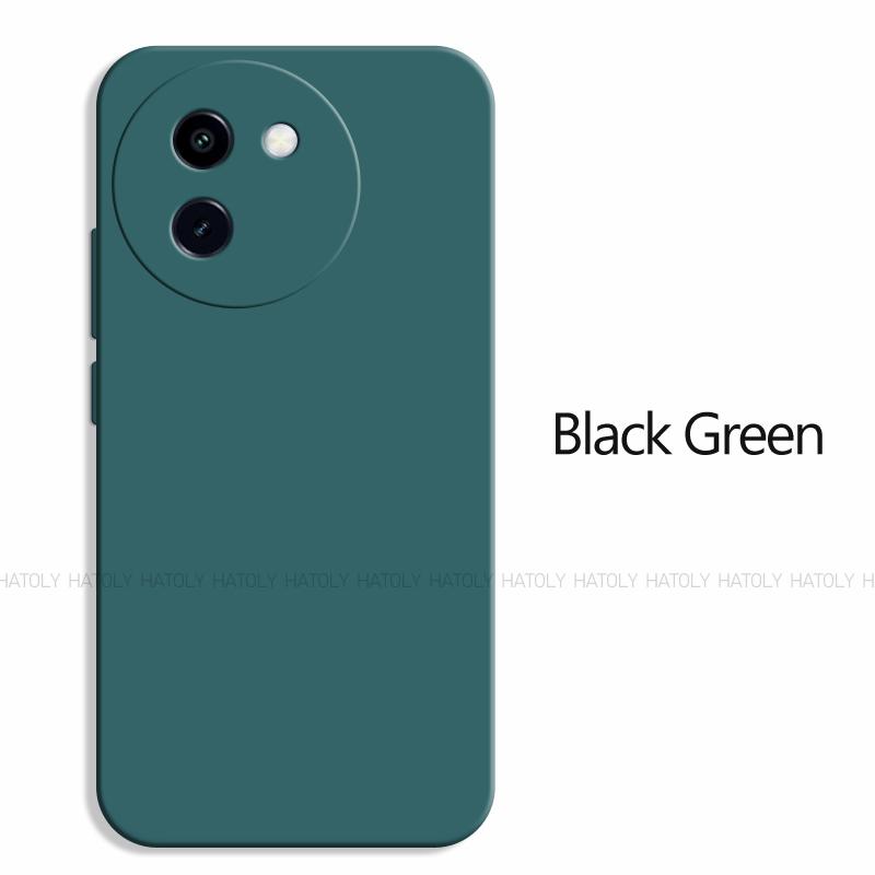 

Для Vivo T3x 5G Чехол Vivo T3x 5G Защитный бампер Роскошный противоударный чехол из жидкого силикона TPU для задней панели телефона Vivo T3x 5G Vivo T3x 5G