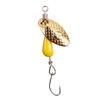 5Pcs Trout Fishing Spoons Lures Fishing Spinner Metal Hard Baits with Treble Hook Sequins Baits Crankbaits Easy to Use