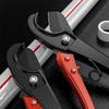 Pipe Cutter Pipe Scissors SK5 Material Ratchet Cutter Plastic Pipe Cutting Tools PVC/PU/PP/PE Hose Cutting Hand Tool for Plumber