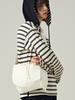 Salbol Oxford Shirt Bags [Ivory]