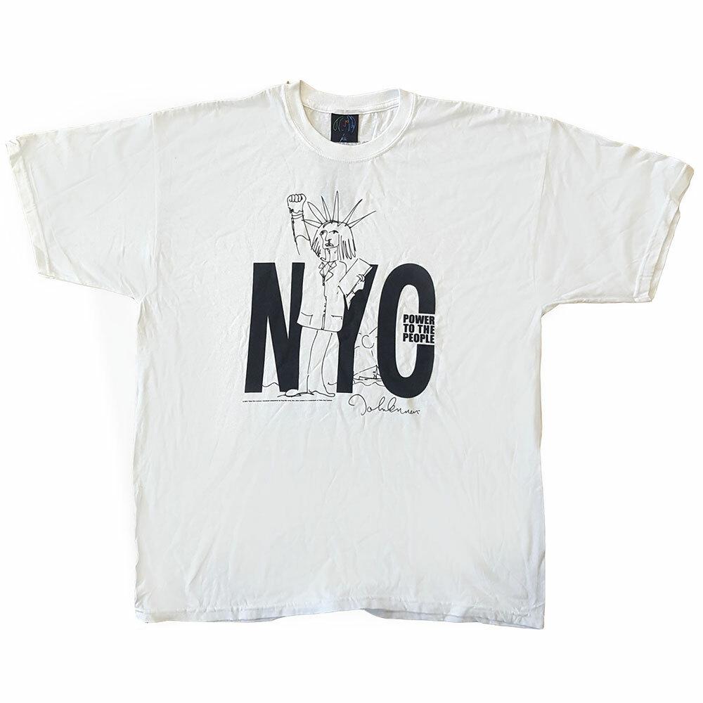 John Lennon NYC Power To The People Official Merchandise T-Shirt MLXL XXXXL